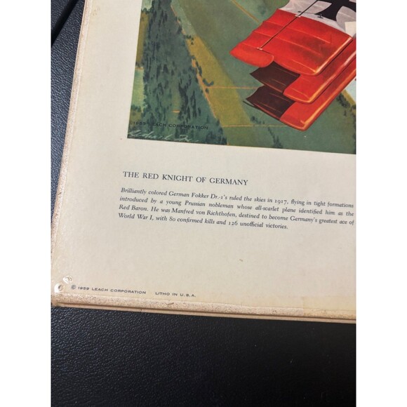 1959 - 1961 Set Of 11 WWI Prints Leach Corp Heritage Of The Air Collection - Picture 2 of 16